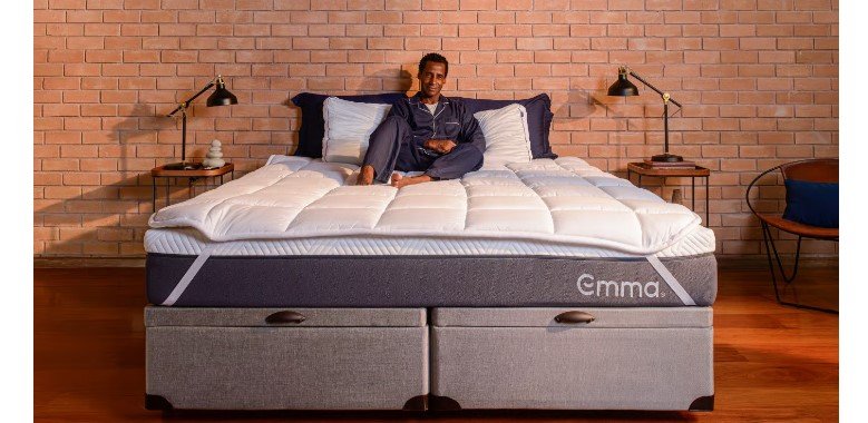 Oferta da Colchões Emma com até 65% de desconto, cupom e cashback