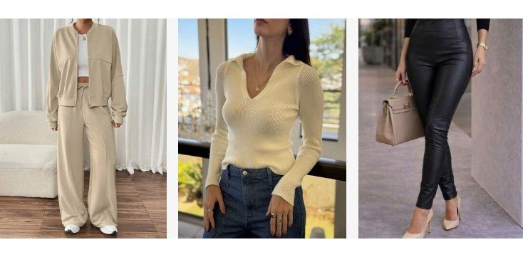 Exemplo de produtos com desconto na Shein hoje