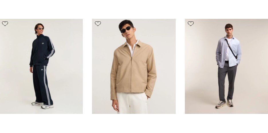 produtos da Renner exibidos na loja online