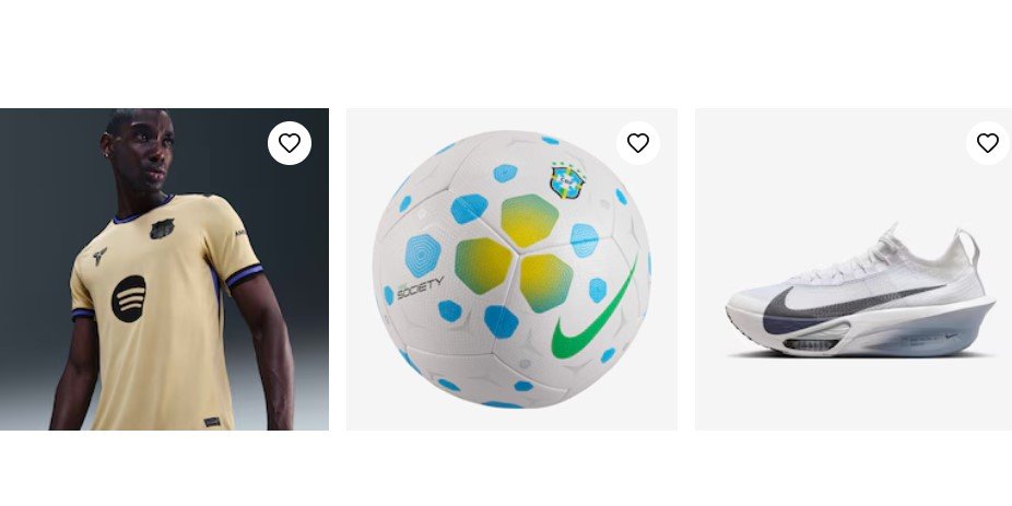 Produtos da Nike com cupom nike hoje na loja online