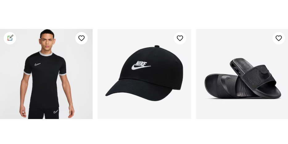 Produtos da Nike em promoção hoje na loja online