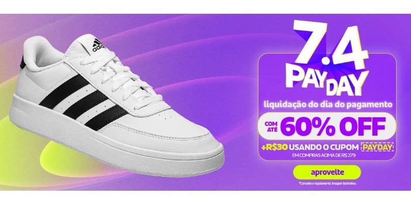 Exemplo de produto com desconto na Netshoes