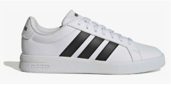Tênis adidas masculino Grand Court Base 3.0 em promoção com 49% OFF