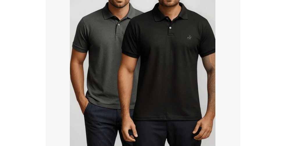 Kit camisa polo masculina em oferta no Mercado Livre