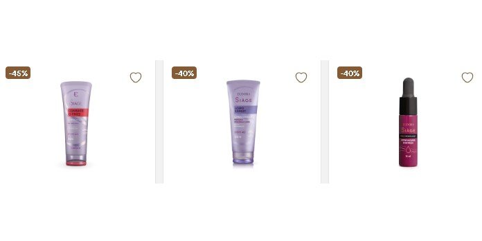 hidratação capilar com desconto em produtos da Eudora