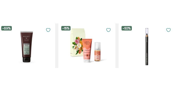 beleza completa com desconto e cashback em itens do O Boticário