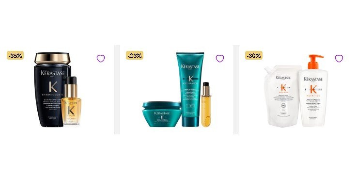 Kérastase com desconto e cashback na Beleza na Web