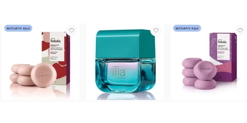 Ofertas Natura com desconto em produtos participantes da promoção