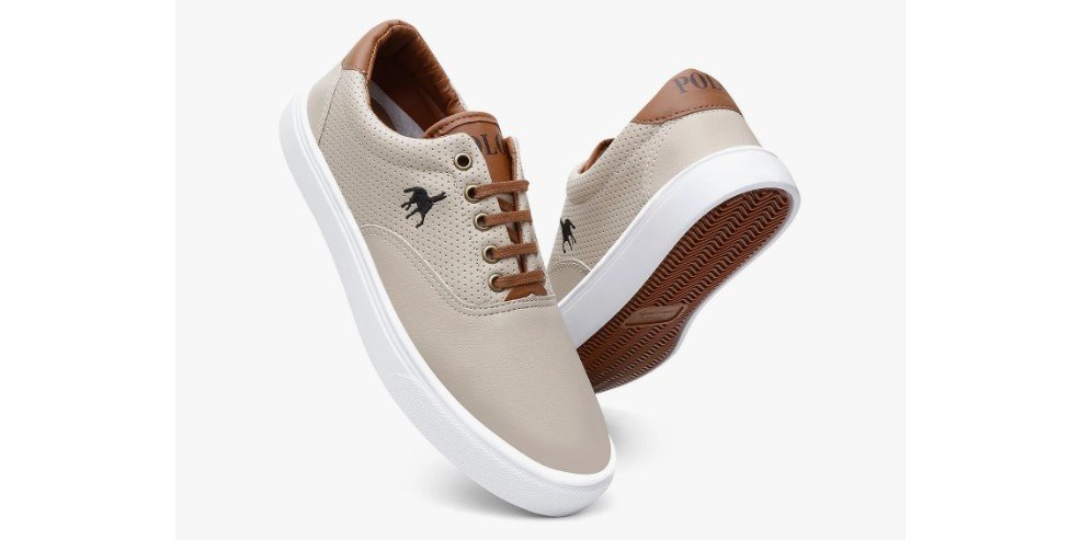 Sapatenis masculino casual Polo Feet em oferta no Mercado Livre