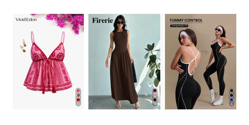 Tendências Shein com desconto e cashback