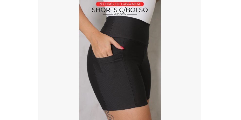 Short academia feminino barato em oferta no Mercado Livre