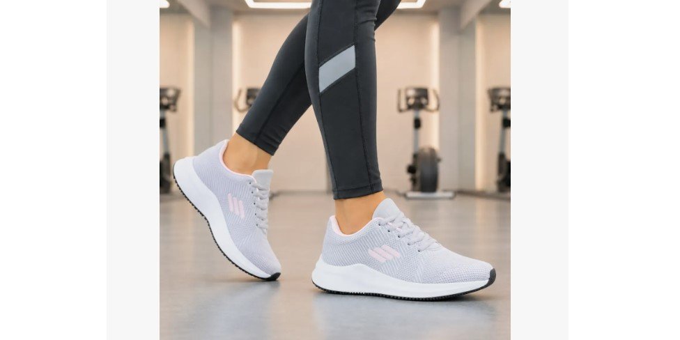 Tênis feminino academia barato para treino e corrida com desconto